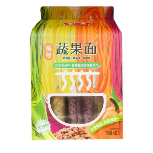 老广煲缤纷蔬菜面432g 商品图0