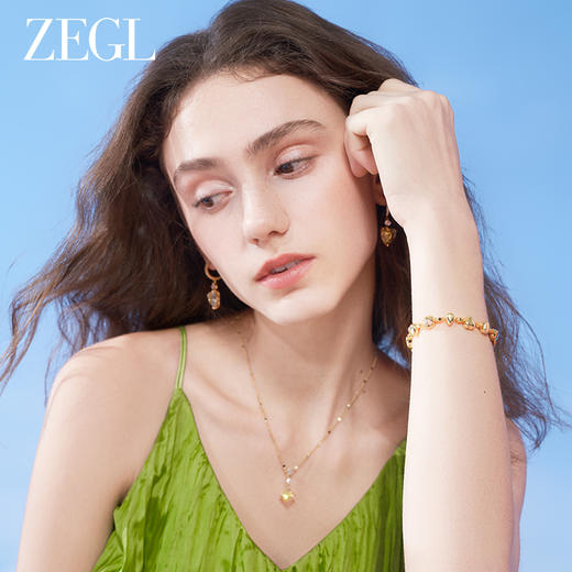 ZEGL设计师早春调色盘系列彩色多巴胺手链女轻奢小众精致夏日手饰 商品图4