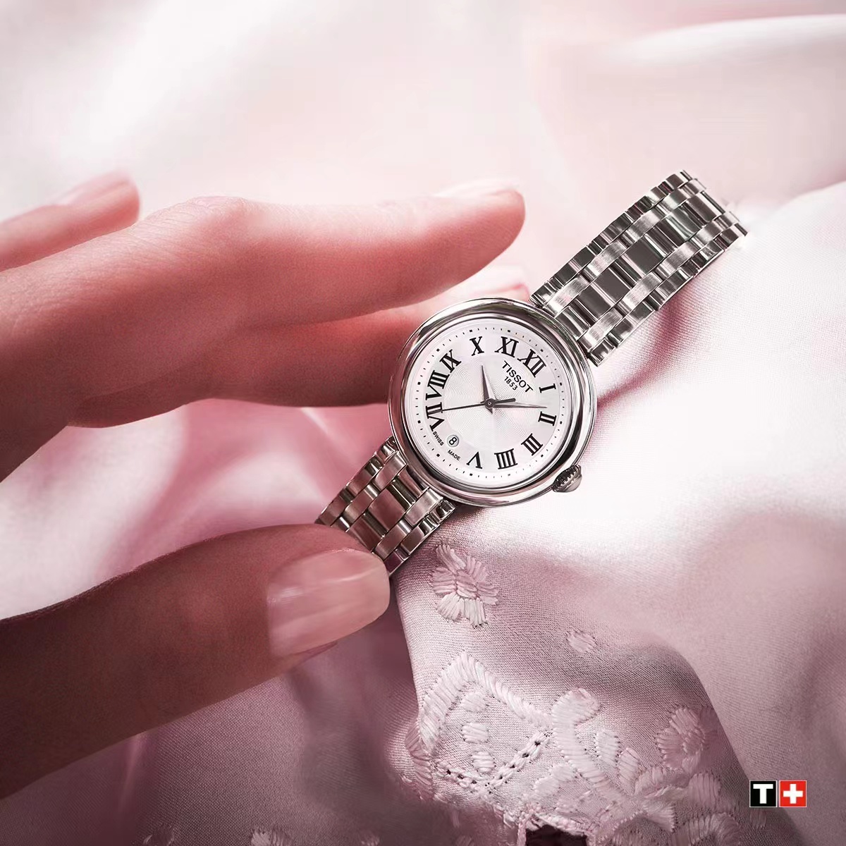 1F【天梭】TISSOT嘉丽小美人系列石英腕表