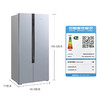 西门子（SIEMENS）630升家用大容量对开门变频恒鲜冰箱双开门 精准控温 风冷无霜 独立双循环 KA98NV143C 商品缩略图5