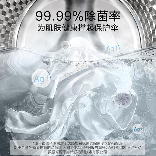 水魔方小天鹅10KG滚筒大容量全自动家用除菌洗衣TG100VCT815MIY 商品图4