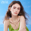 ZEGL设计师早春调色盘系列双层叠戴爱心项链女轻奢小众锁骨链配饰 商品缩略图4