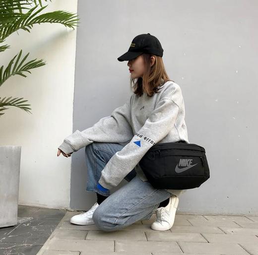 Nike 耐克斜挎书包背包大腰包 NK9022 均码： 长20 宽47 高12 商品图3