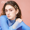 ZEGL设计师早春调色盘多巴胺珍珠发夹女一字夹刘海边夹侧边发饰品 商品缩略图3