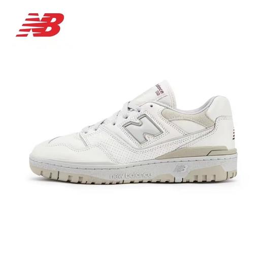 new balance550男女同款复古休闲鞋 米白 商品图0