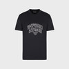 EMPORIO ARMANI 阿玛尼 男士字母徽标印花圆领短袖T恤 蓝色 3R1TBF 1JUVZ 0920 商品缩略图0