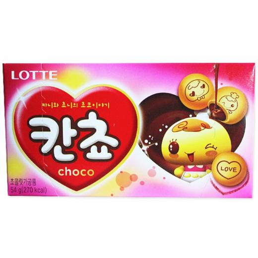 乐天巧克力饼干球54g롯데 칸쵸 商品图0