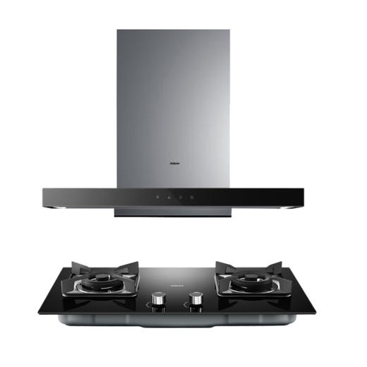 老板(Robam) 81K8 +33B3K 经典欧式油烟 21风量大吸力烟 燃气灶 4.5kW家用烟灶套装（天然气） 商品图1