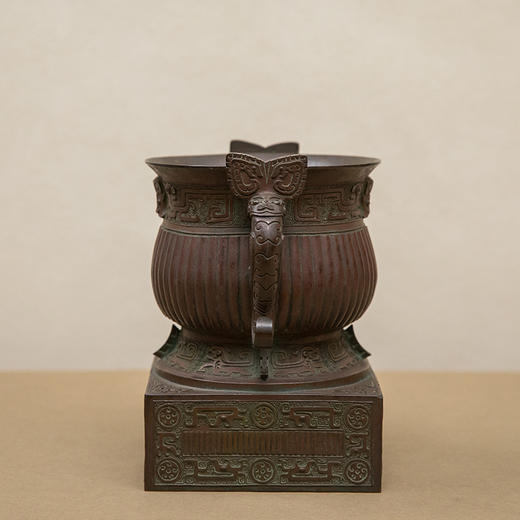 龟文堂青铜簋式炉 商品图1