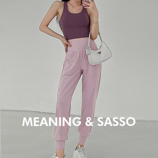 跃牌【欲动春风】系列裸感薄款夏季高腰提臀束脚宽松健身裤12356（直播仓）此款为欧码，建议拍小一码！ 商品图3