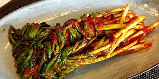 韩国料理 葱泡菜1kg 밥찬 파김치1kg 商品图1