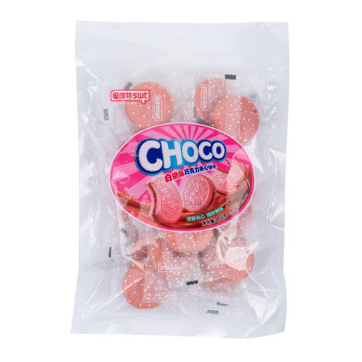 「4袋装！两口味可选」夹心饼干抹茶味白桃芒果巧克力夹心饼干小包168g/袋零食 商品图4