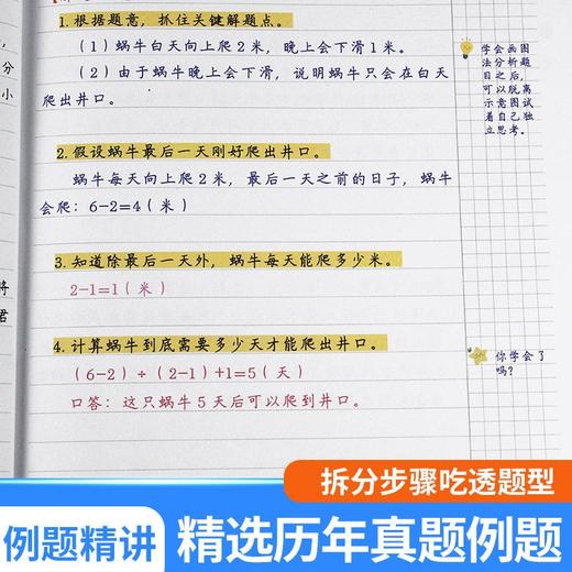 【双十一大促】数学思维训练小学1-6年级 商品图3