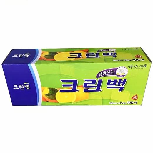 克林莱保鲜袋(25*35*100枚)크린랲 크린백 중형 商品图0