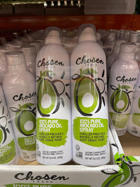 Chosen foods 100%有机牛油果🥑油喷雾383g*2瓶装