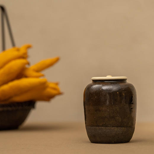 陶罐茶入 商品图1