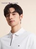 TOMMY HILFIGER   23新款春夏男装丝光棉撞色提花门襟翻领短袖POLO衫30768 商品缩略图3
