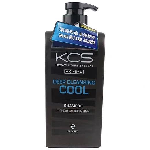爱敬男士清爽去油洗发水550ml케이씨에스 옴므 딥클렌징 쿨샴푸 商品图0