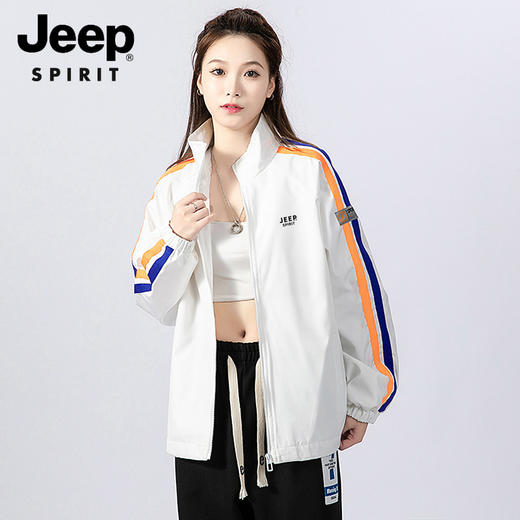 吉普2023新款春装情侣休闲立领夹克2306 商品图6