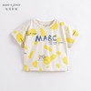 马克珍妮夏装新款 男童趣味涂鸦全棉短袖T恤230789 商品缩略图1