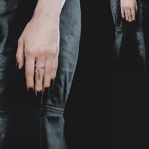 LINK TO LINK彗星尾星链戒指#1277FW 商品图2