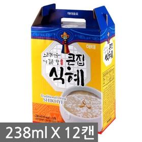 海太米露饮料(238mlx12)해태 큰집식혜