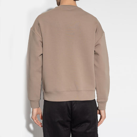 EMPORIO ARMANI 阿玛尼 男士棉质字母徽标印花长袖卫衣 混色 3R1MBE 1JHSZ 0087 商品图2