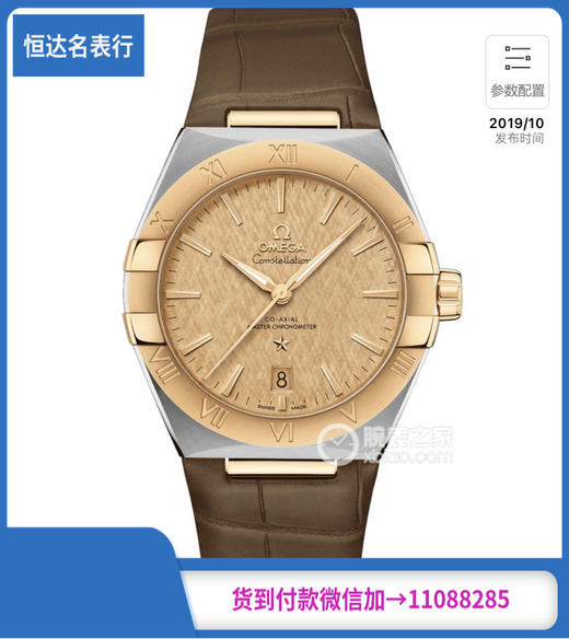 ES厂欧米茄星座系列131.23.39.20.08.001机械男表直径39mm 商品图0