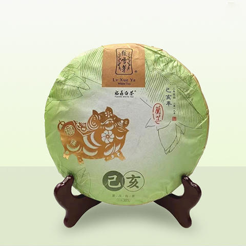 白茶 | 绿雪芽2019年兰芷老白茶357G 商品图0