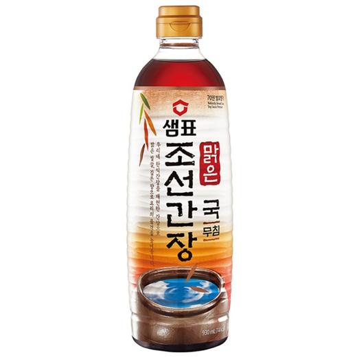 膳府清澈汤凉拌酿造酱油930ml샘표 맑은 조선간장 국무침[企业] 商品图0