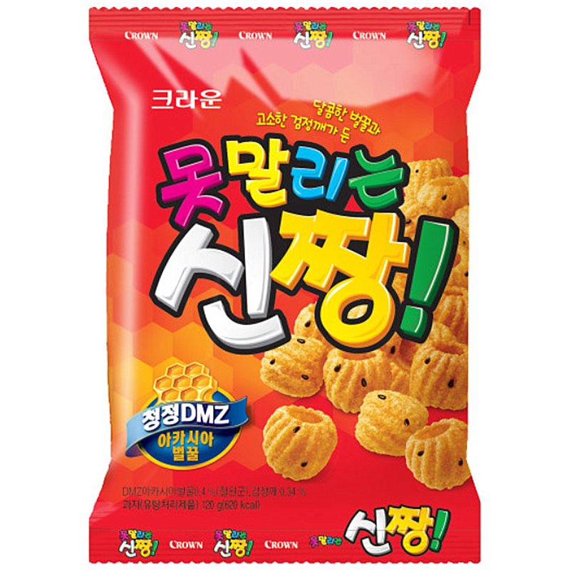 克丽安芝麻脆饼干120g크리운 못말리는 신짱!