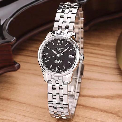 1F【天梭】TISSOT天梭瑞士力洛克钢带机械腕表 商品图1