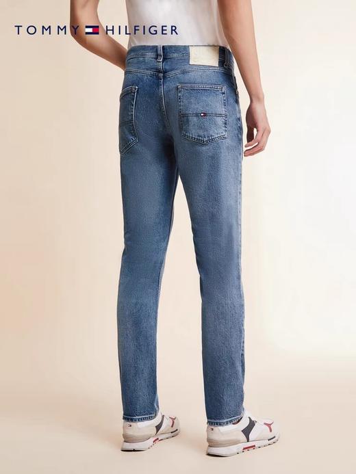 TOMMY HILFIGER   23新款春季男装简约小绣标直筒水洗微弹牛仔裤MW0MW31194 商品图2