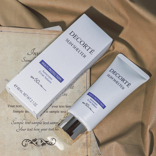 【大牌口碑】黛珂防晒霜 SPF50 PA+++ 抵御光老化乳液质地细腻轻柔不搓泥 洁面也可卸  商品图1