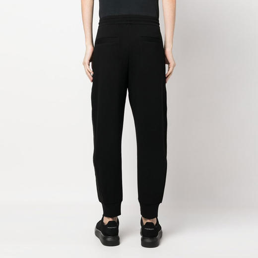 EMPORIO ARMANI 阿玛尼 男士棉质抽绳休闲运动裤 黑色 3R1PCG 1JHSZ 0999 商品图2