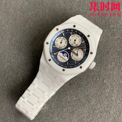 APS爱彼皇家橡树系列AP26579白陶瓷 万年历白陶瓷 商品图8