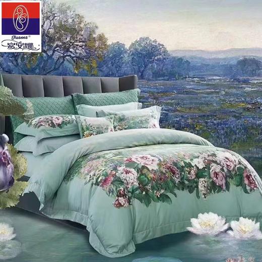 【春上新】10楼 富安娜 艺术油画床单四件套--莫奈印象 吊牌价6980-7980元 活动价3380-3680元 商品图0