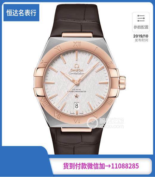 ES厂欧米茄星座系列131.23.39.20.02.001机械男表直径39mm 商品图0