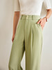 OLrain法式高级穿搭西装休闲裤女夏季2022年新款高腰直筒阔腿裤子 商品缩略图0