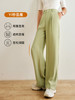 OLrain法式高级穿搭西装休闲裤女夏季2022年新款高腰直筒阔腿裤子 商品缩略图1