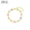 ZEGL设计师早春调色盘系列彩色多巴胺手链女轻奢小众精致夏日手饰 商品缩略图0