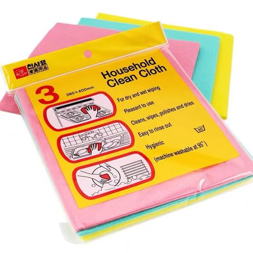 天使牌卫生抹布3枚천사표 행주 商品图0