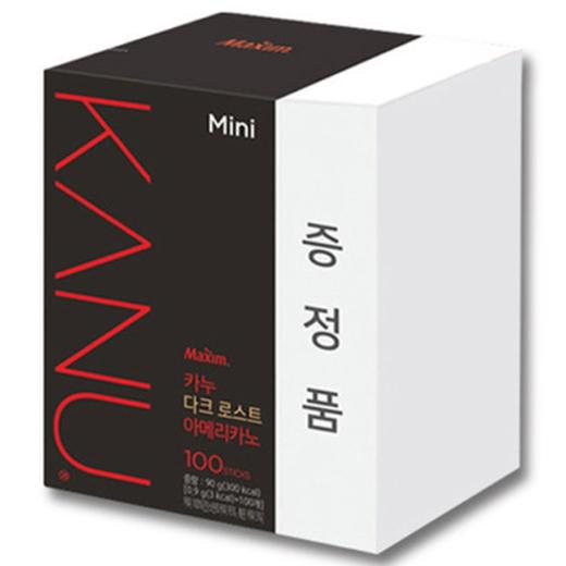 卡奴深度烘培美式咖啡迷你(0.9gx100)카누 다크 로스트 아메리카노 미니 商品图0