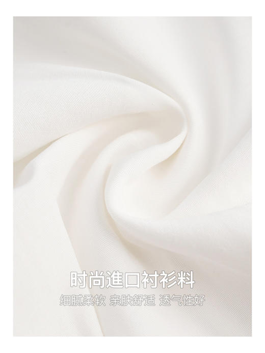 OLrain欧芮儿法式白色雪纺蕾丝衫女秋冬2022年新款甜美娃娃领小衫 商品图2