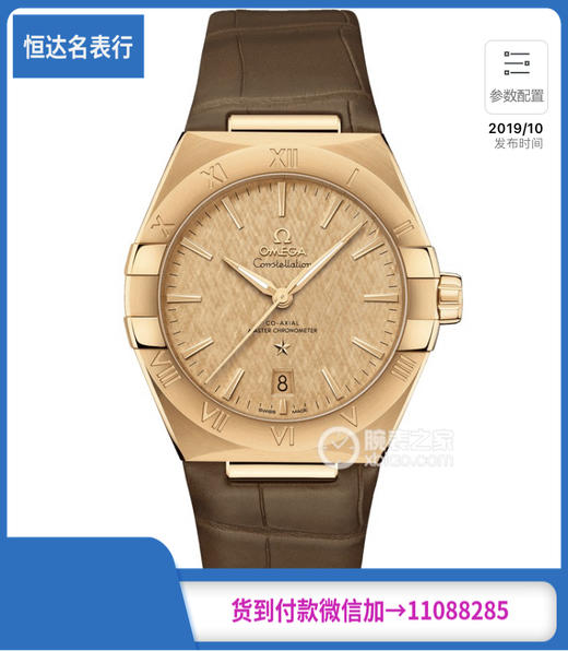 ES厂欧米茄星座系列131.53.39.20.08.001机械男表直径39mm 商品图0