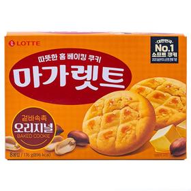 乐天烤饼干原味176g롯데 마가렛트 오리지널