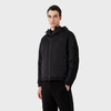 EMPORIO ARMANI 阿玛尼 男士尼龙全拉链防水连帽棉服 黑色 3R1BD1 1NRYZ 0999 商品缩略图1