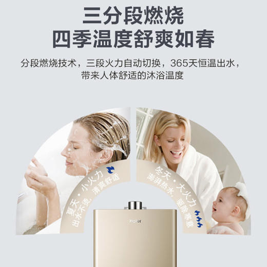 海尔（Haier）热水器 JSQ25-13E3BD 商品图3