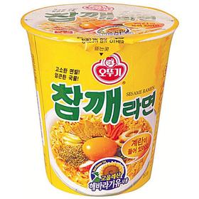 不倒翁芝麻拉面小碗65g오뚜기 참깨라면 소컵