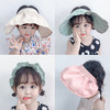 儿童帽夏季男女童无顶防晒帽宝宝遮阳帽大檐透气太阳帽空顶贝壳帽 商品缩略图0